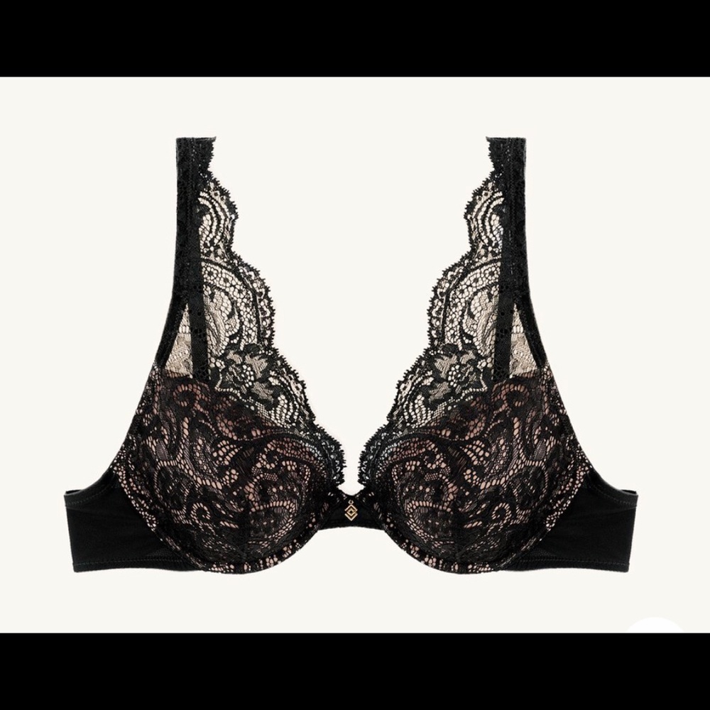 ThirdLove 24/7 Lace Contour Plunge Bra